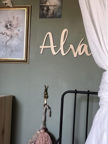 Namnskylt Trä - Typ I - Bild 2