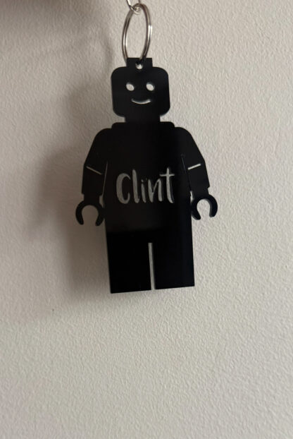 Nyckelring/Bagtag - Robotgubbe - Bild 4