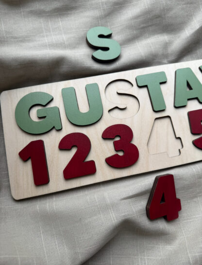 Pussel - Namn och siffror - Bild 11
