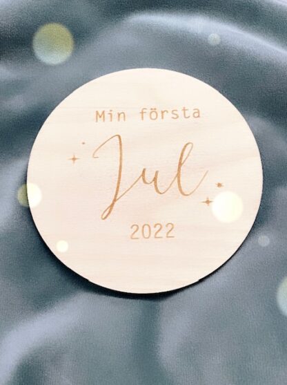 Skylt - Min första jul