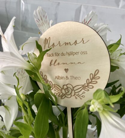 Blomsterskylt - Blomkrans - Bild 6