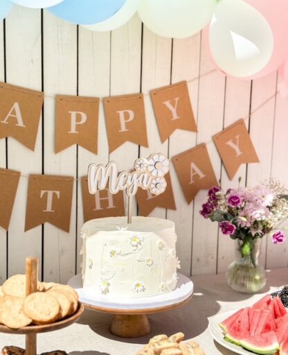 Caketopper - Blommor - Bild 4