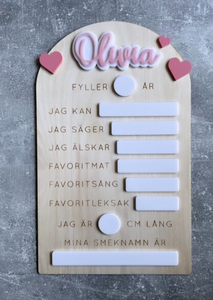 Tavla - Jag fyller år - Bild 10