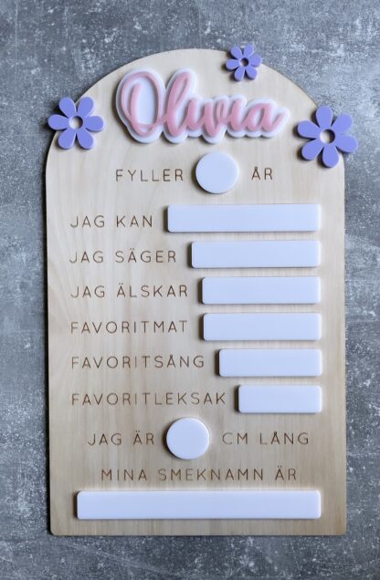 Tavla - Jag fyller år - Bild 8
