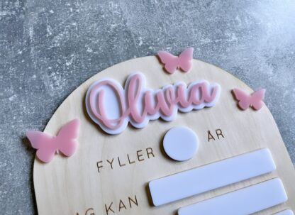 Tavla - Jag fyller år - Bild 3