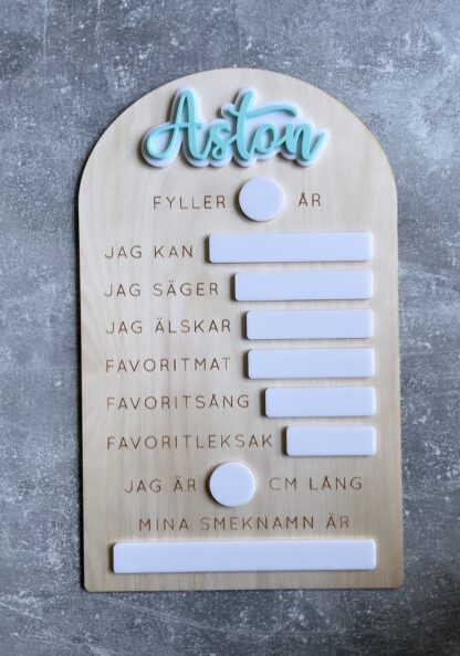 Tavla - Jag fyller år - Bild 6