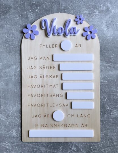 Tavla - Jag fyller år - Bild 4