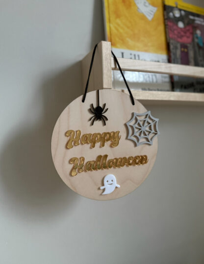 Skylt - Happy Halloween - Bild 2