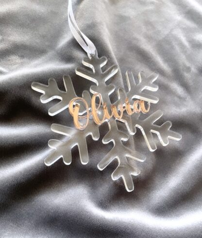 Snöflinga - 3D namn - Bild 5