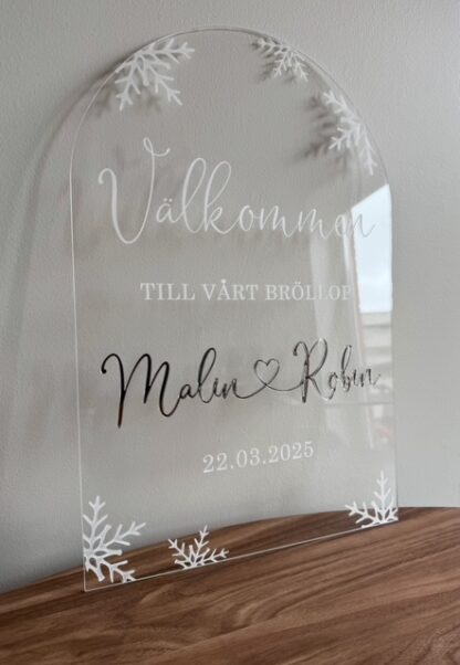 Välkommenskylt - Bröllop/dop - Bild 4