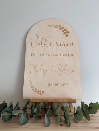 Välkommenskylt - Bröllop/dop - Bild 4