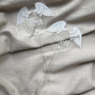 Änglavingar med pinne