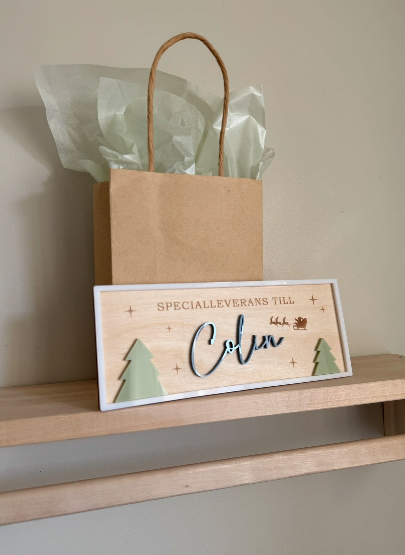 Julbox-skylt - Figur - Bild 4