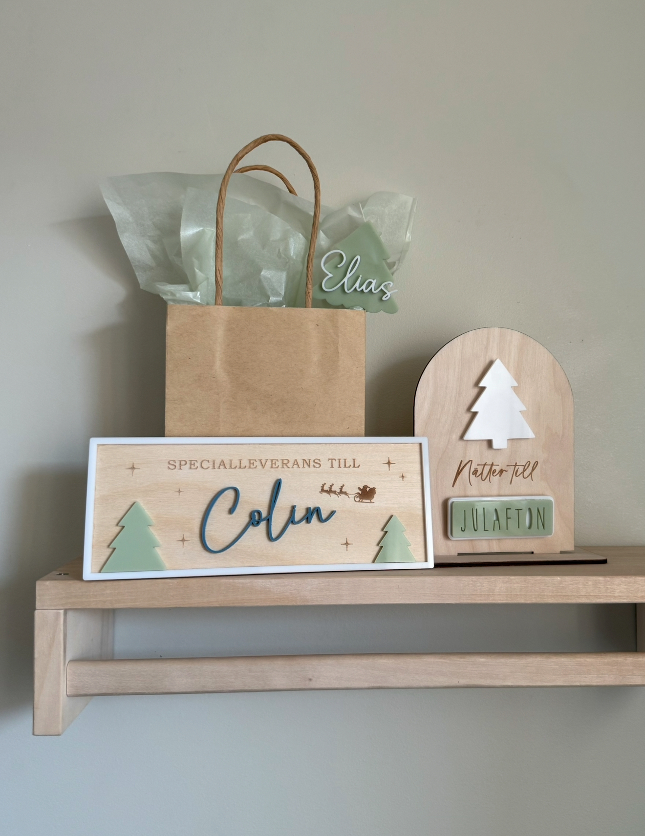 Julbox-skylt - Figur - Bild 3