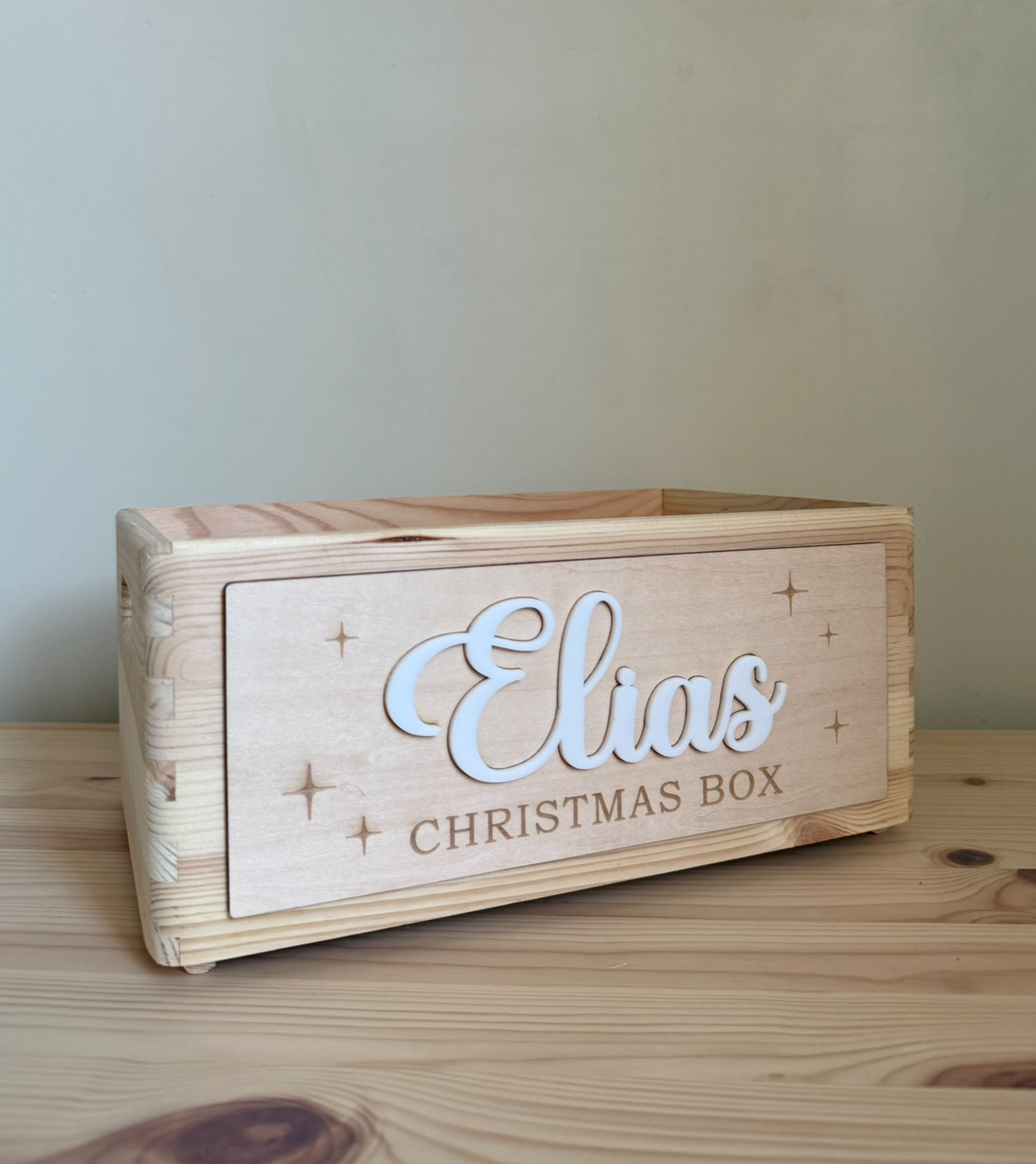 Julbox-skylt - Bild 2