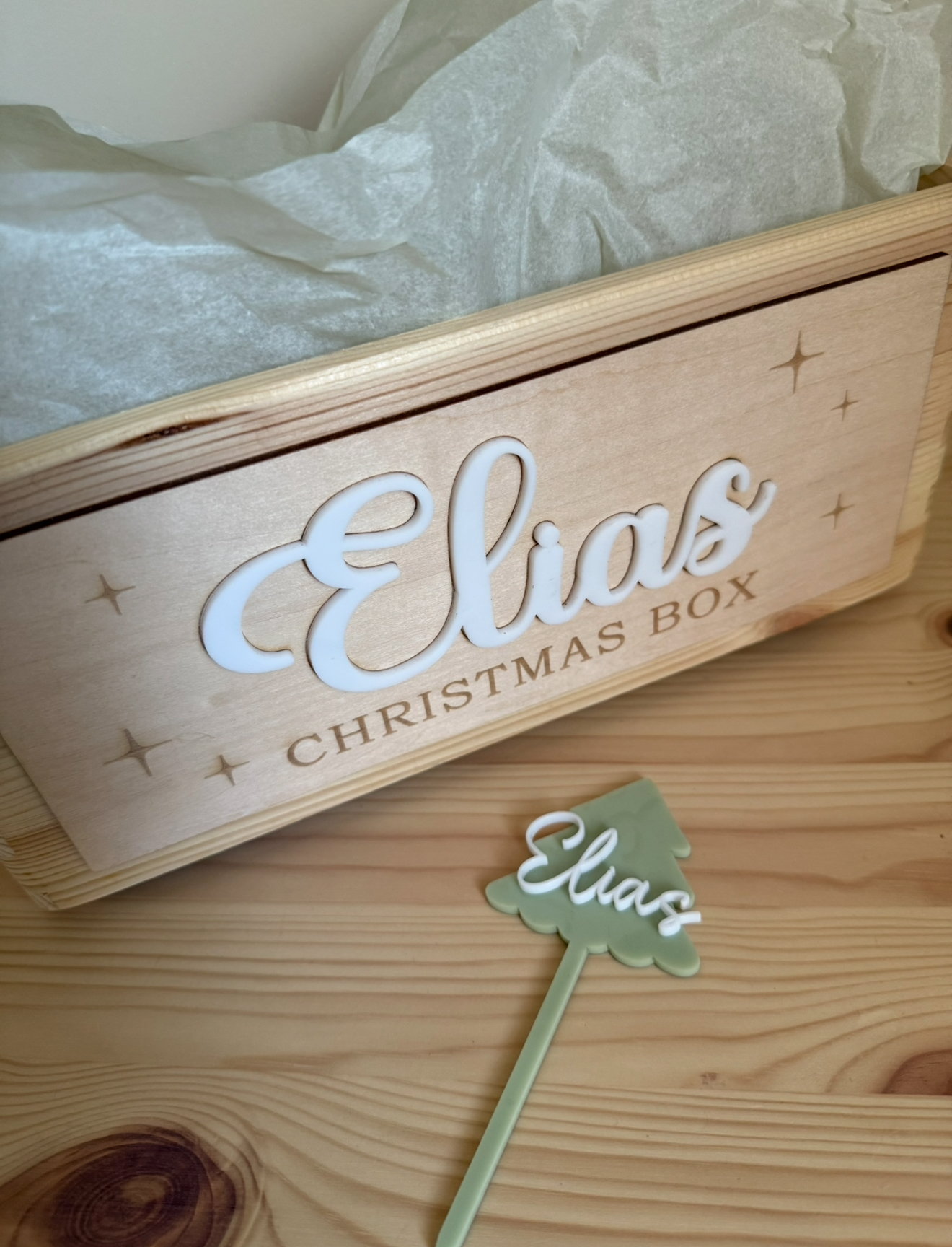 Julbox-skylt - Bild 3