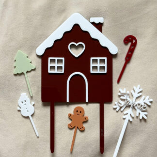 Caketopper - Pepparkakshus