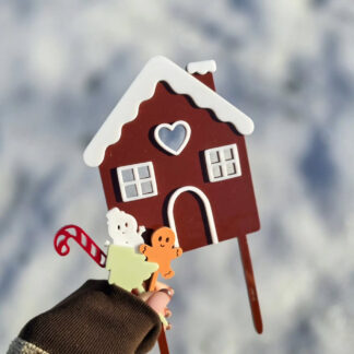 Caketopper - Pepparkakshus