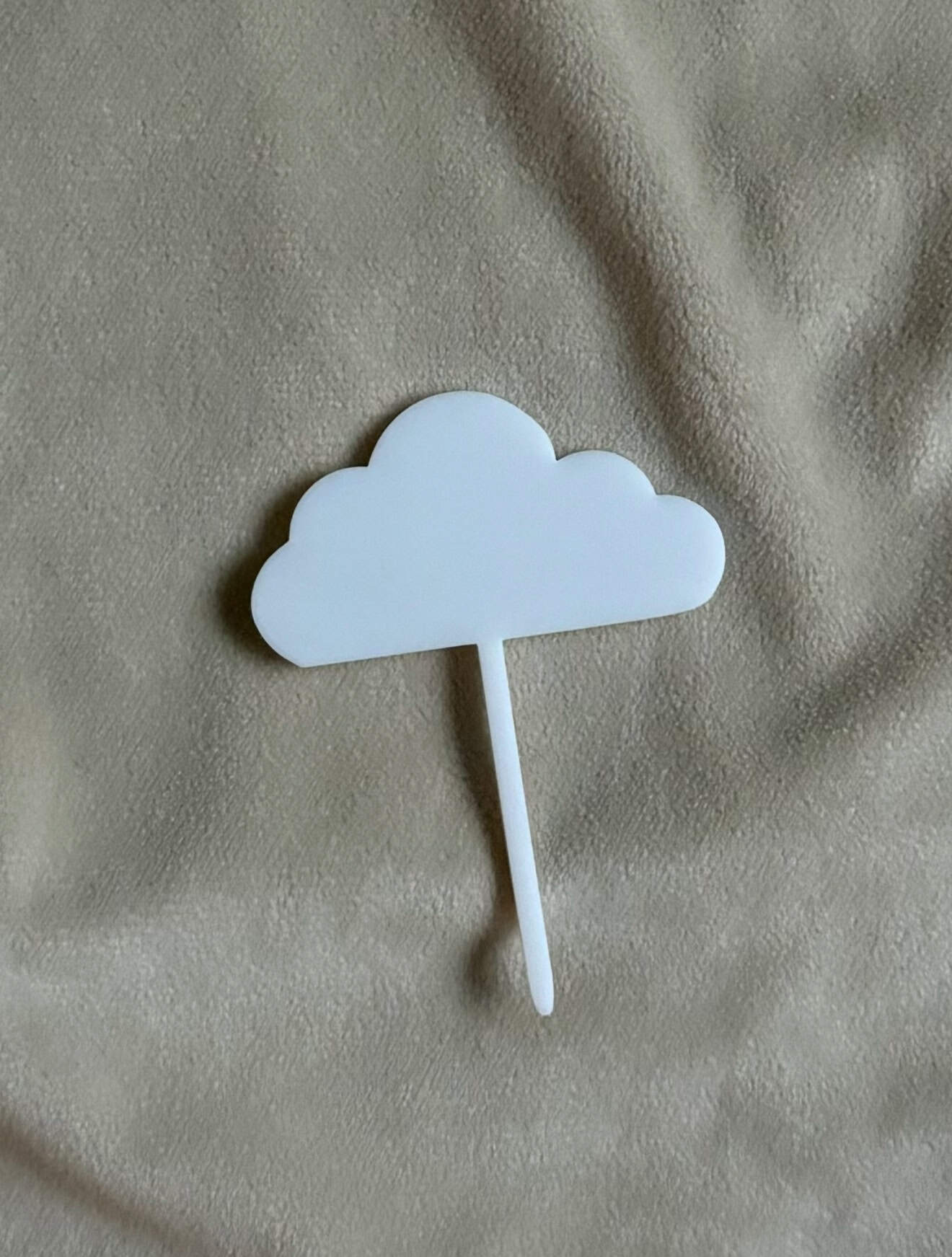 Cupcake-toppers - Moln 6-pack - Bild 3