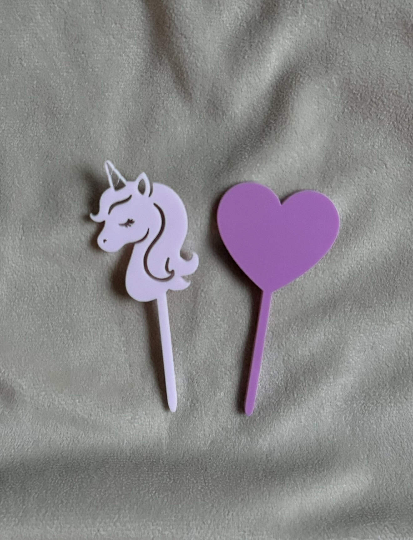 Cupcake-toppers - Enhörning 6-pack - Bild 6